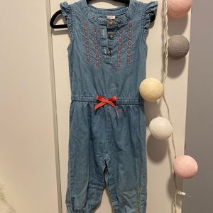 Juicy couture denim overall